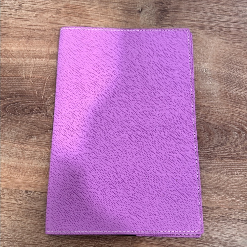 Vibrant Pink Leather Notebook, Kindle, Tablet Cover​​​​​